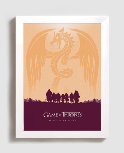 تابلو مدل game of thrones W470