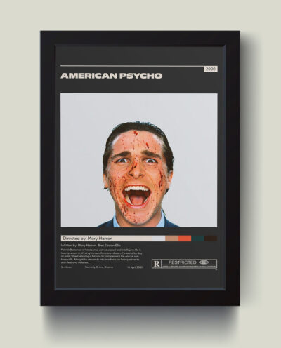 تابلو مدل American Psycho کد Q3526