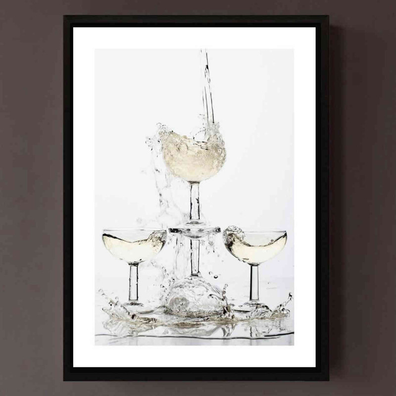 تابلو مدل White Glasses کد 248901378 - Image 3