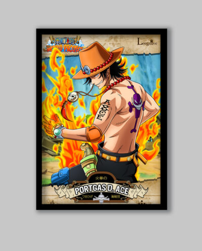 تابلو مدل انیمه وان پیس One Piece کد LA-G10840-2