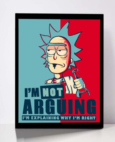 تابلو مدل Rick Morty کد F-1055