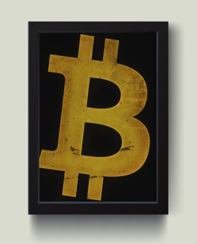 تابلو مدل Bitcoin بیت کوین M1405-b