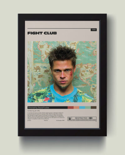 تابلو مدل Fight Club کدQ4526
