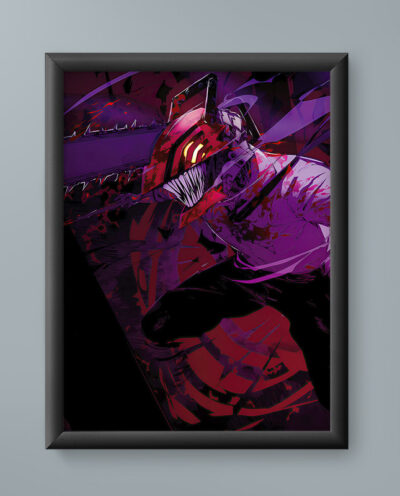 تابلو مدل دنجی چینساو من 01 denji chainsaw man