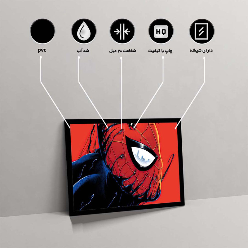 تابلو مدل spider man کد F-17027 - Image 10