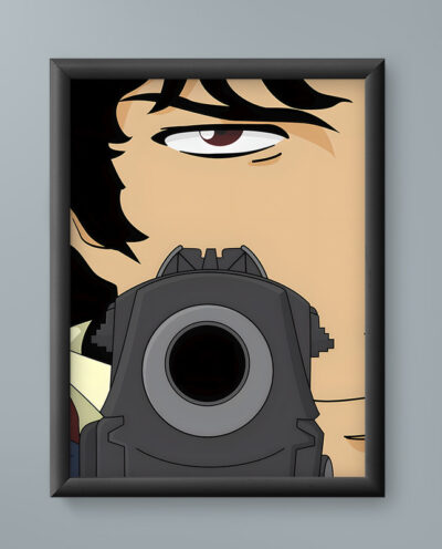 تابلو مدل انیمه اسپایک اسپیگل کابوی بیباپ Spike Spiegel Cowboy Bebop anime 20