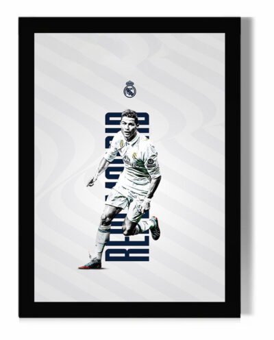 تابلو مدل دیواری طرح رونالدو Ronaldo کد FD467