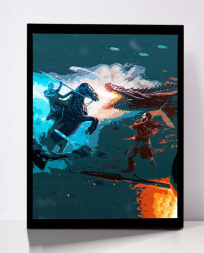 تابلو مدل Game of Thrones کد S-2258