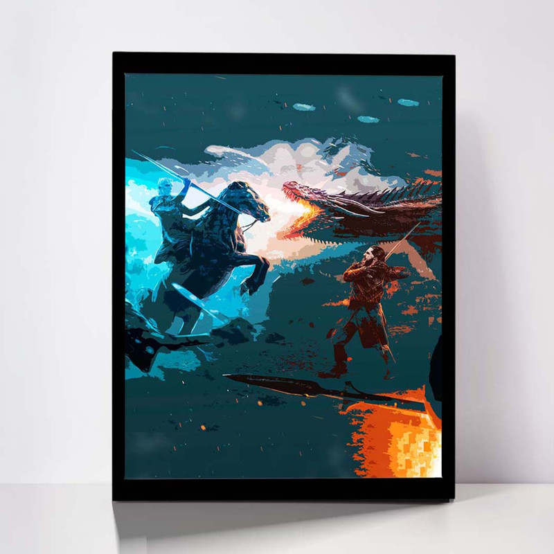 تابلو مدل Game of Thrones کد S-2258