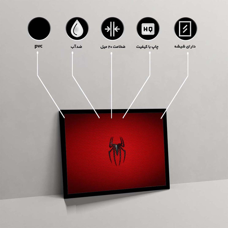 تابلو مدل spider man کد F-17028 - Image 10