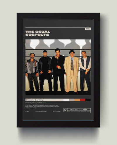 تابلو مدل The Usual Suspects کد Q3326