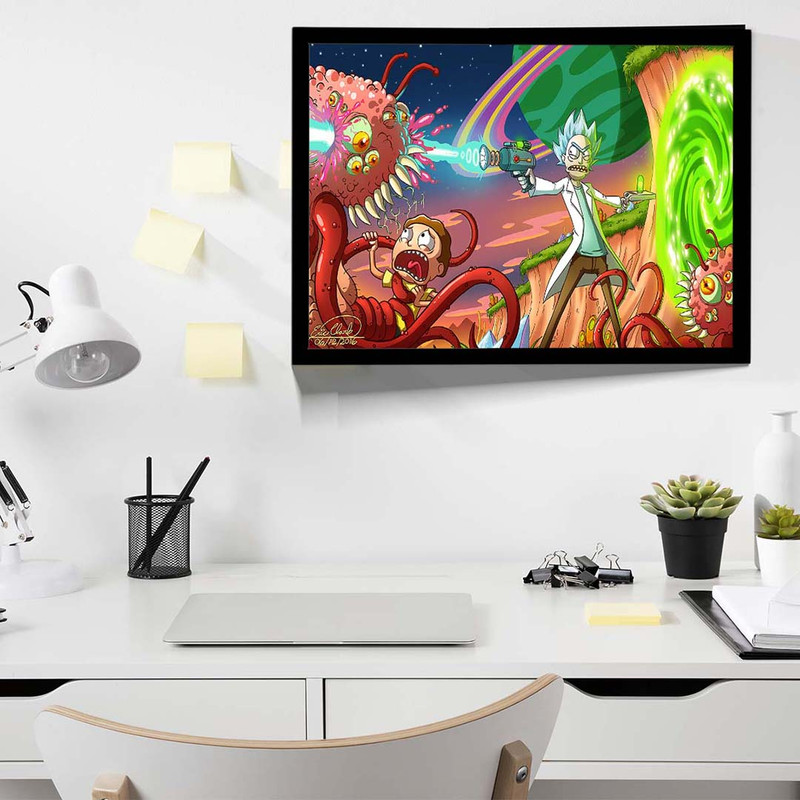 تابلو مدل rick and morty کد F-15033 - Image 7