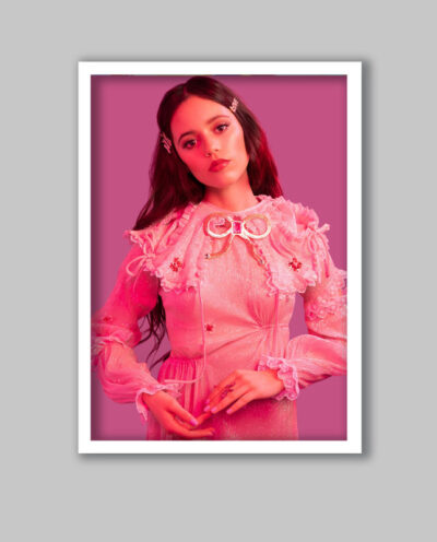 تابلو مدل جنا اورتگا Jenna Ortega کد LA-G10768