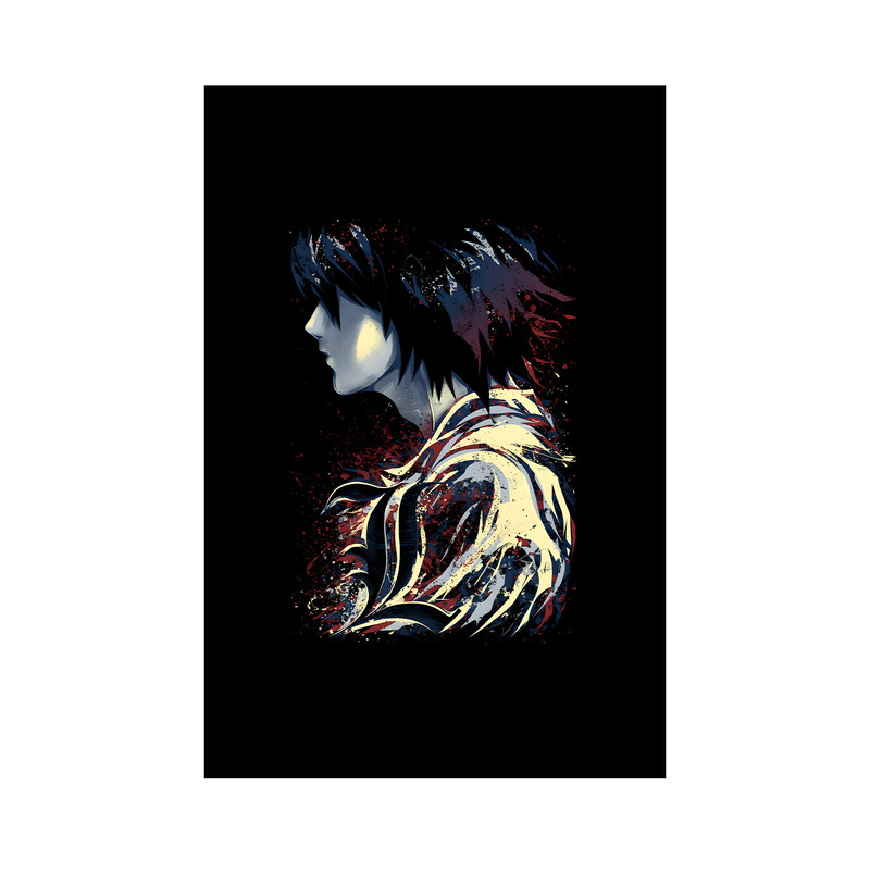 تابلو مدل انیمه ال دث نوت L Death note anime 15 - Image 2
