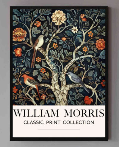 تابلو مدل William morris style bird کد 248901455