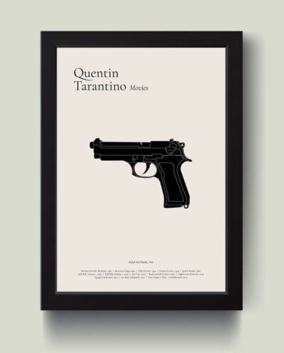 تابلو مدل Quentin Tarantino کدm2613-b