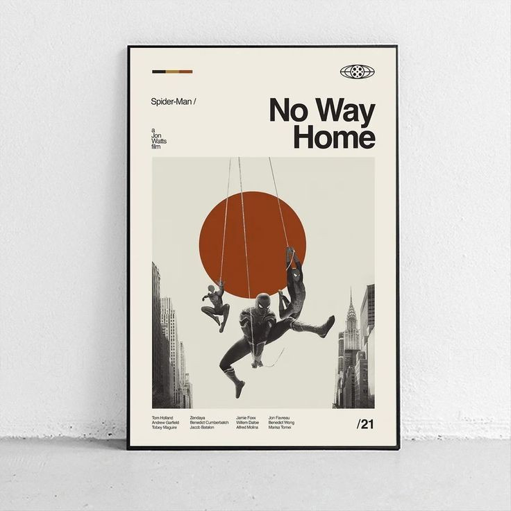 تابلو مدل دکوراتیو راز فیلم No Way Home
