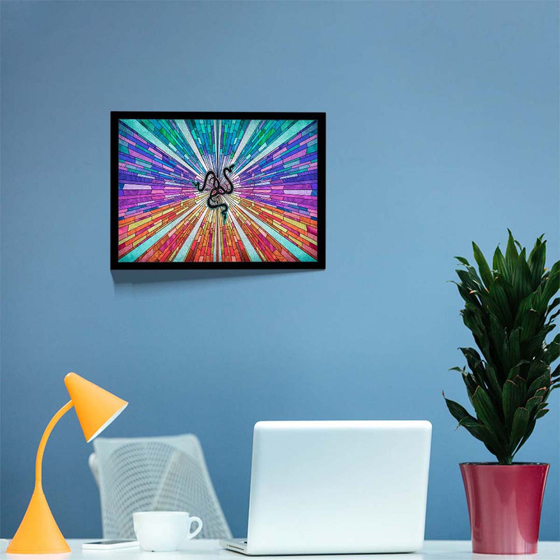 تابلو مدل razer colorful کد F-15012 - Image 9