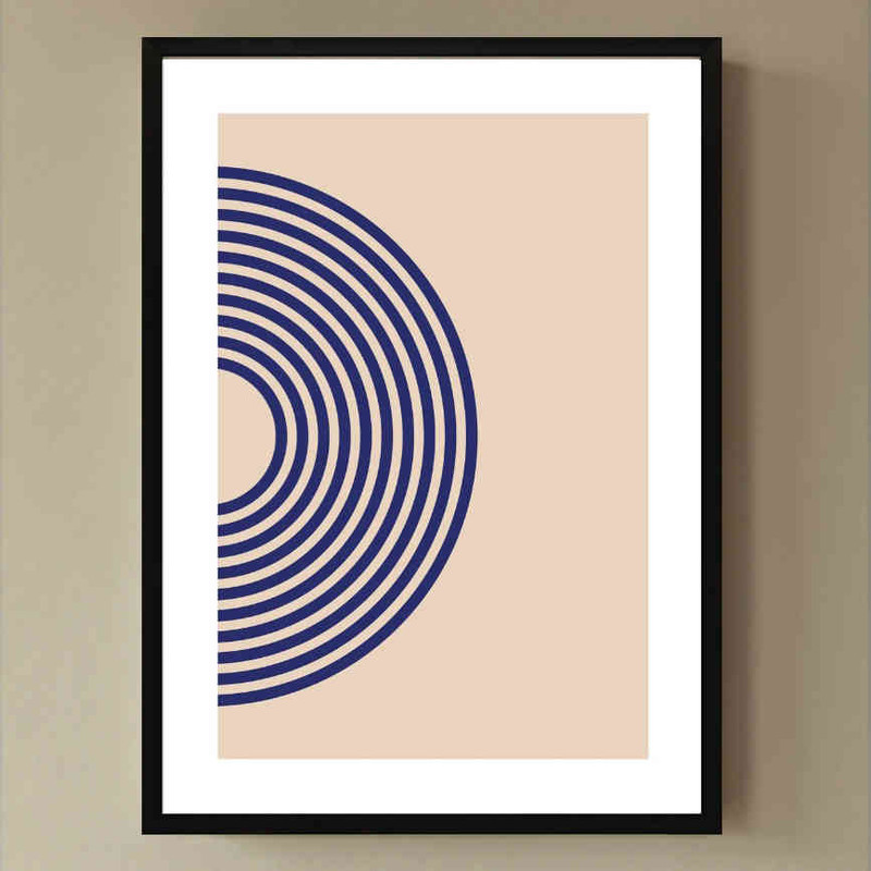 تابلو مدل Blue circular کد 248901928 - Image 3