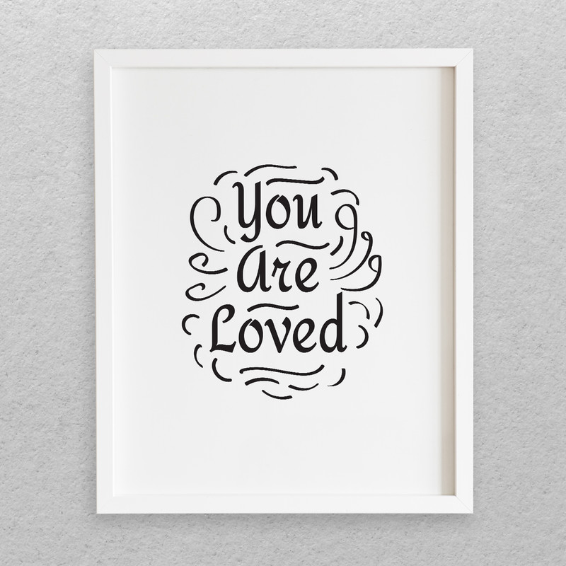 تابلو مدل نوشته انگلیسی طرح LOVE کد 323 - Image 2