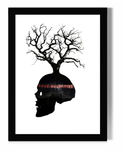 تابلو مدل دیواری طرح سریال کاراگاهان حقیقی True Detective کد FD243