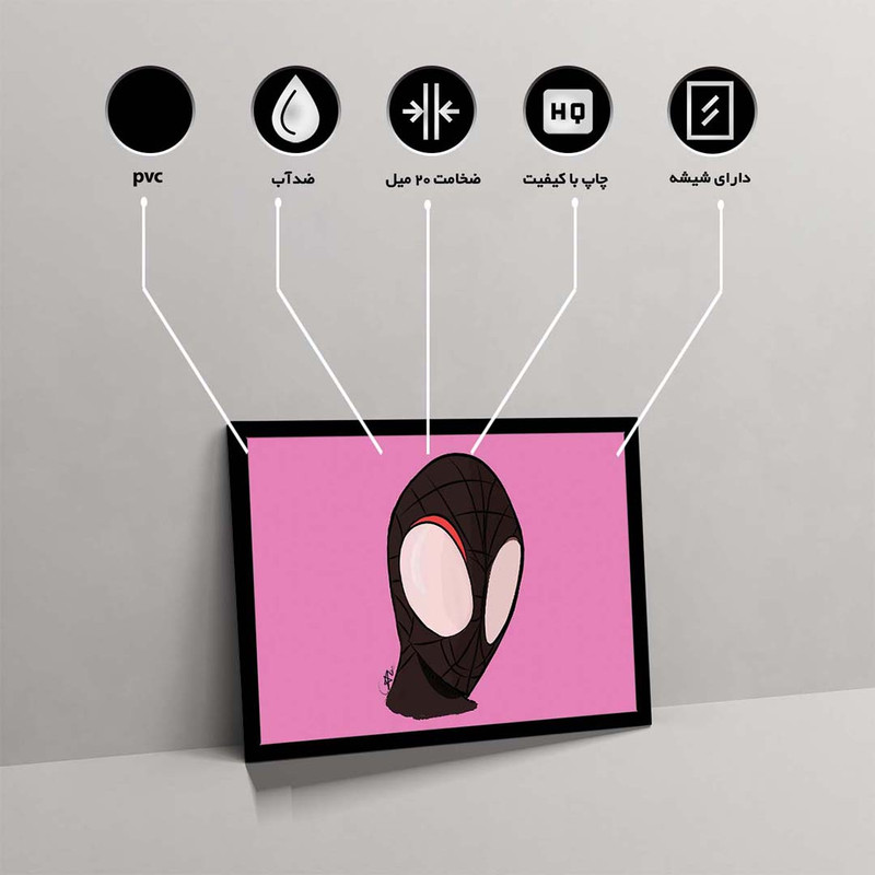 تابلو مدل spider verse کد F-17036 - Image 10