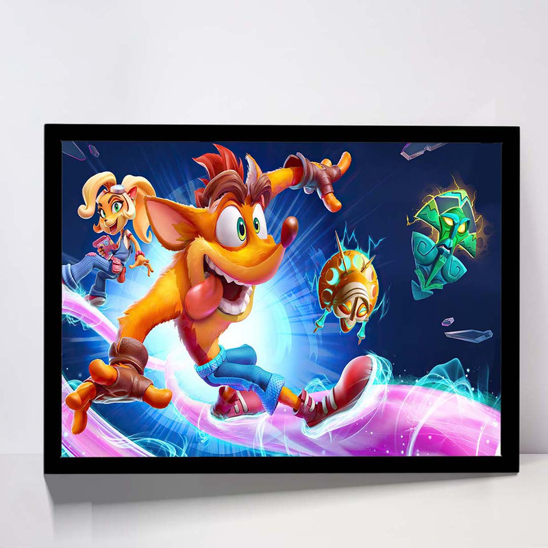 تابلو مدل crash bandicoot کد F-11040