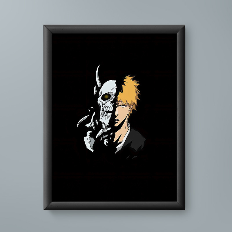 تابلو مدل انیمه ایچیگو کوروساکی بلیچ Ichigo Kurosaki bleach anime 05