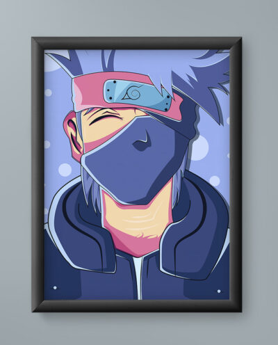 تابلو مدل کاکاشی ناروتو kakashi naruto 05