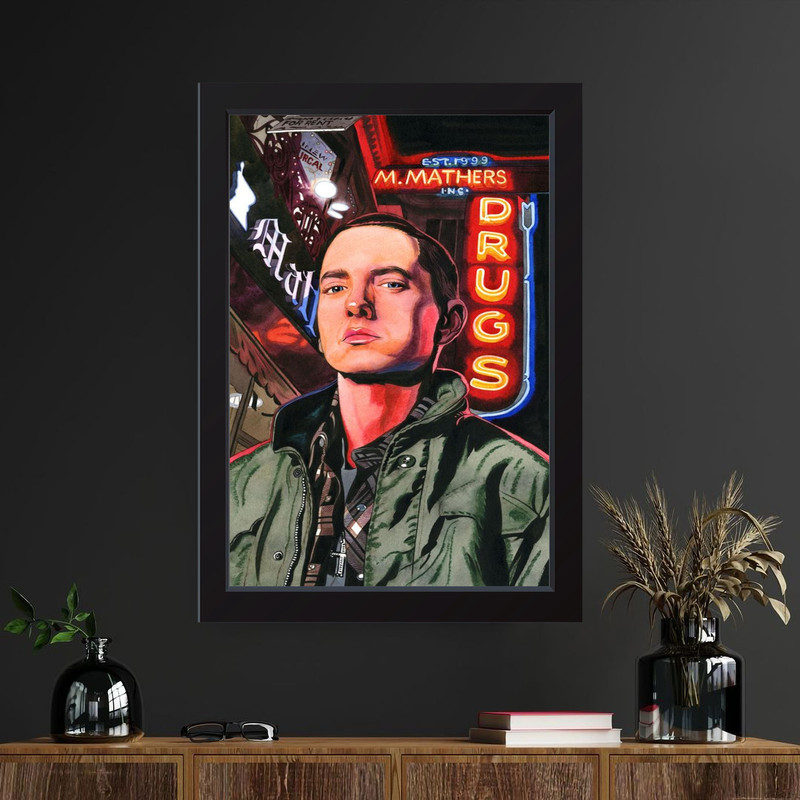 تابلو مدل Eminem امینم کد m2619-b - Image 4