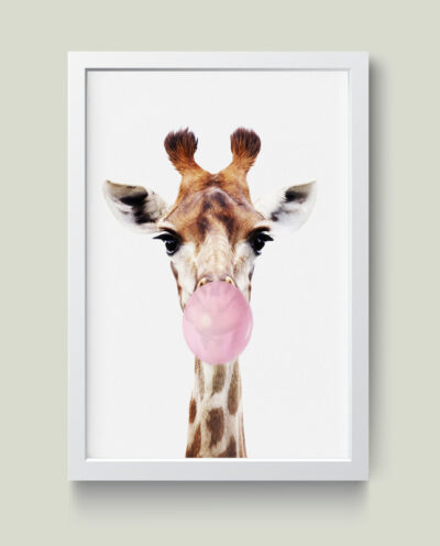 تابلو مدل Girrafe زرافه کد m1427-w