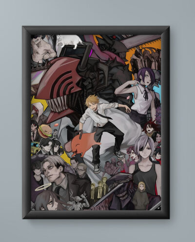 تابلو مدل انیمه چینساو من Chainsaw Man anime 11