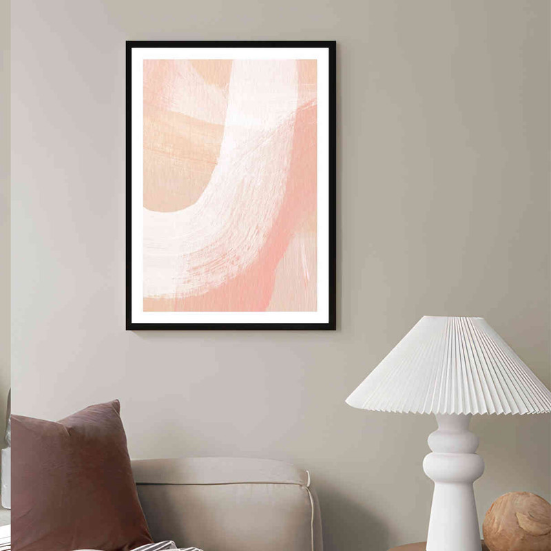 تابلو مدل Peachy Abstract 2 کد 248901667 - Image 2