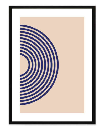 تابلو مدل Blue circular کد 248901928