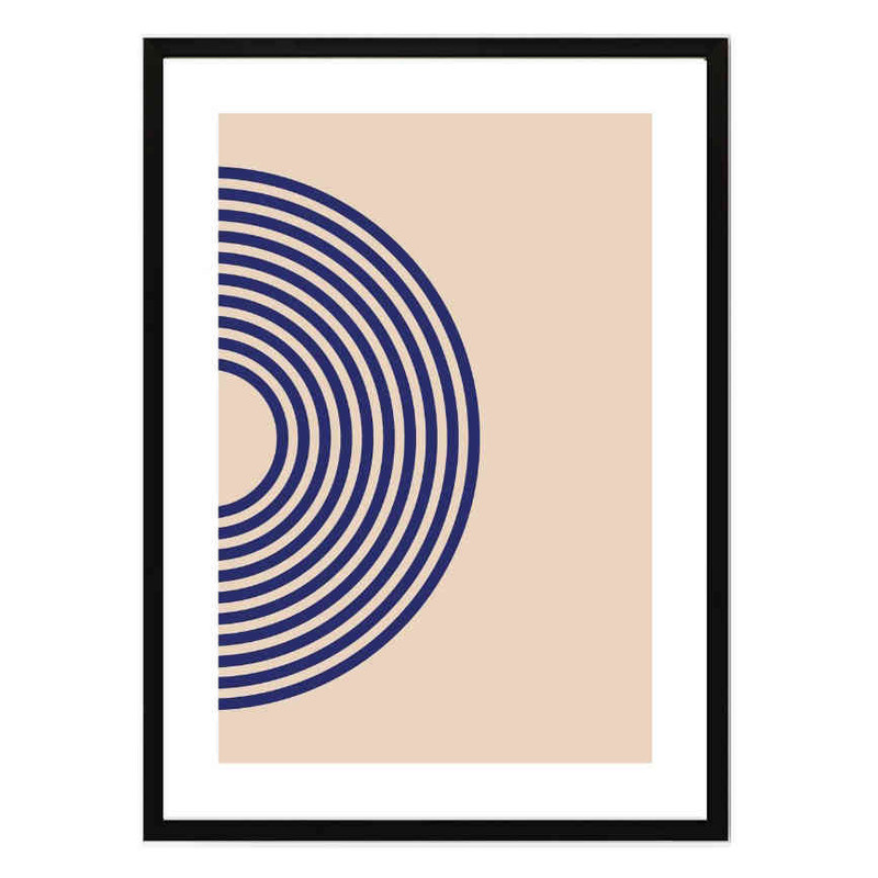 تابلو مدل Blue circular کد 248901928