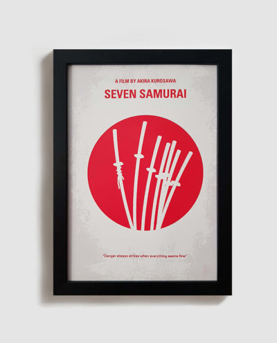 تابلو طرح فیلم هفت سامورایی مدل seven samurai BL014