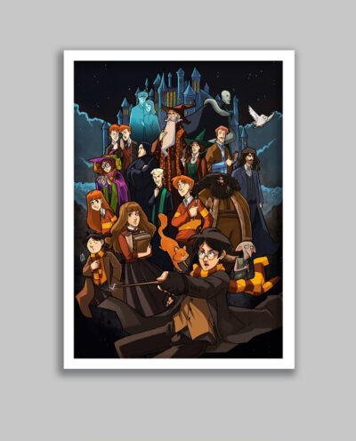 تابلو مدل هری پاتر Harry Potter کد LA-G10578