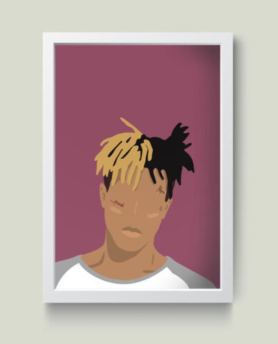 تابلو مدل مینیمال XXXTENTACION کد S2512-w