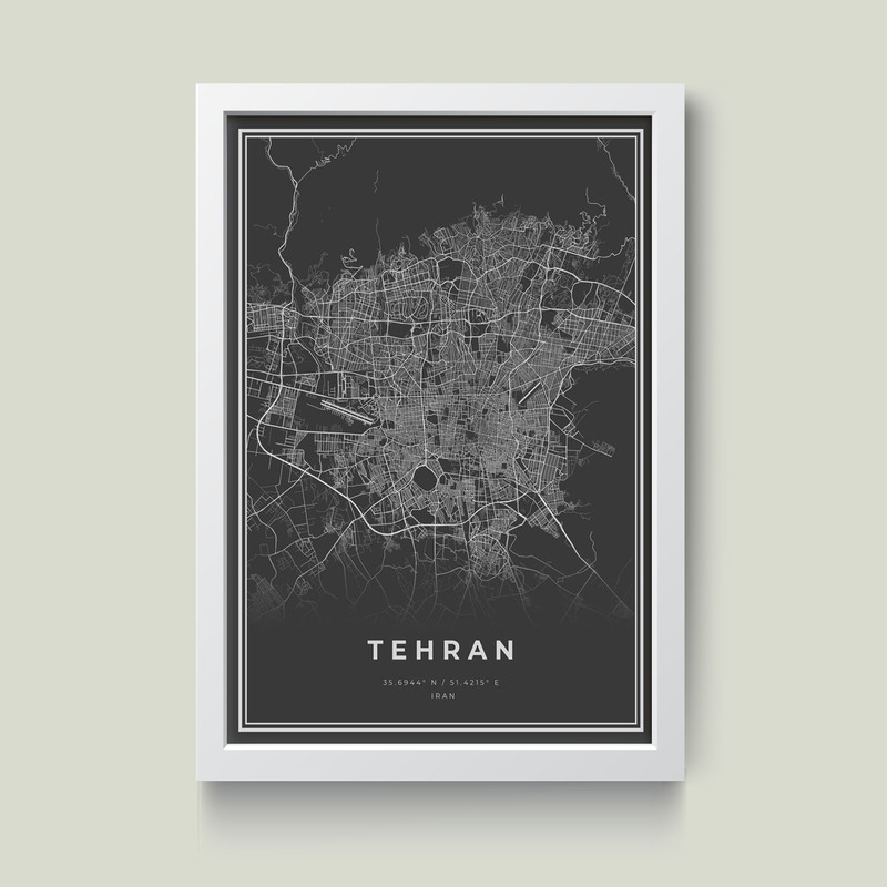 تابلو مدل تهران کد m2661-w