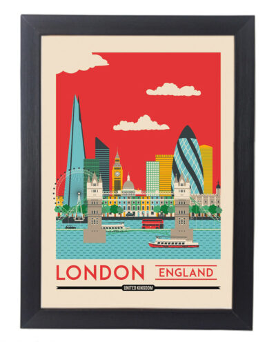 تابلو آگاپه مدل G101 طرح London