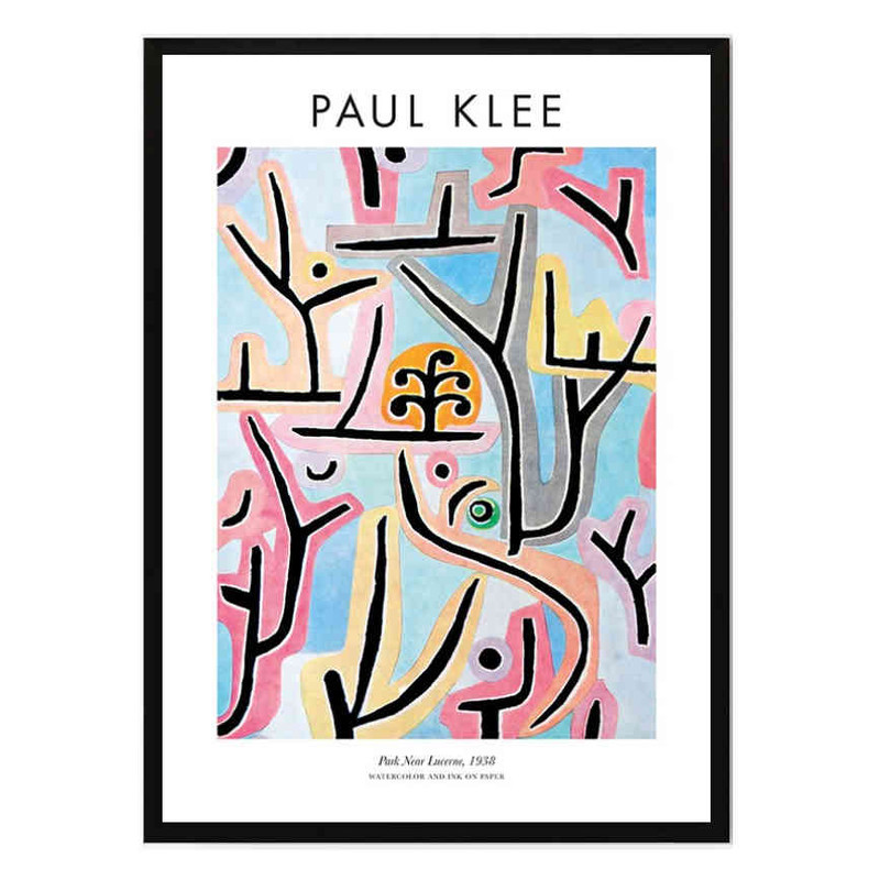 تابلو مدل Park by Paul klee کد 248901700