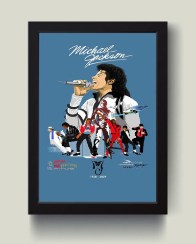 تابلو مدل مایکل جکسون michael jackson کد G14-34