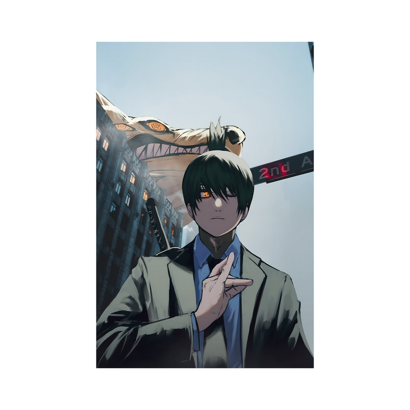 تابلو مدل انیمه آکی چینساو من Aki Chainsaw Man anime 15 - Image 2