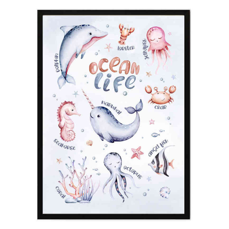 تابلو مدل Ocean life کد 248901794