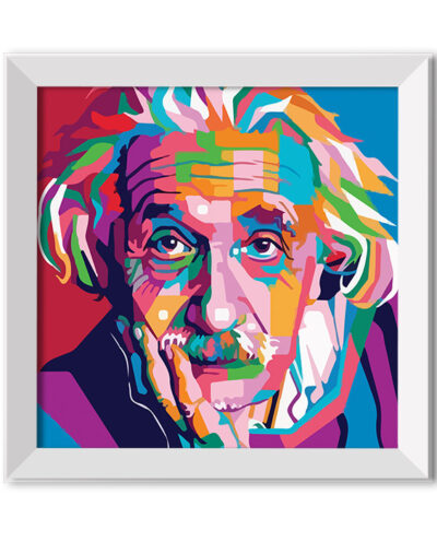 تابلو مدل Albert Einstein کد TM48