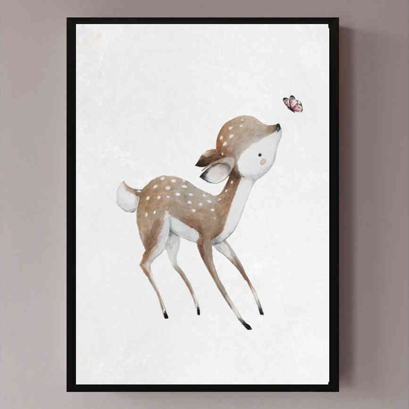 تابلو مدل Deer poster کد 248901959 - Image 2