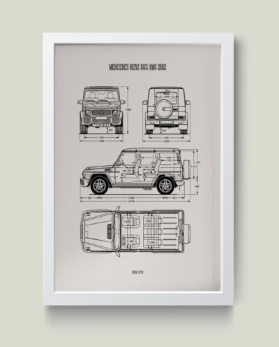 تابلو مدل Mercedes Benz G-Class کد m2574-w