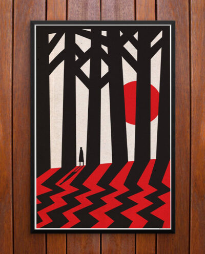 تابلو آگاپه مدل G146 طرح Twin Peaks