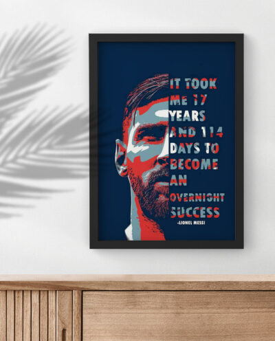 تابلو صبا طرح مدل انگیزشی Leo Messi کد m50305