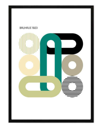 تابلو مدل Bauhaus Abstract کد 248901845